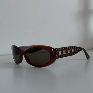 Vintage CHANEL Brown Sunglasses